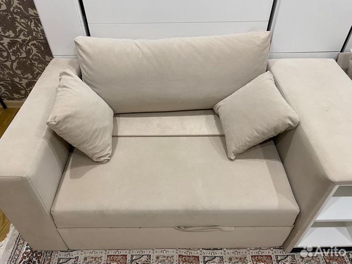 Стенка трансформер с двумя кроватями