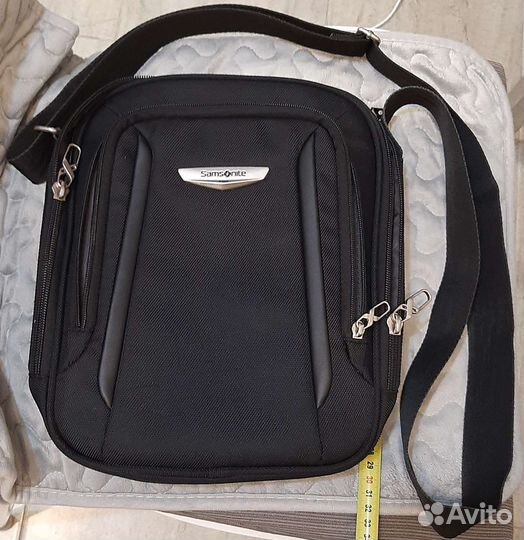 Samsonite сумка мужская через плечо 30 на 20