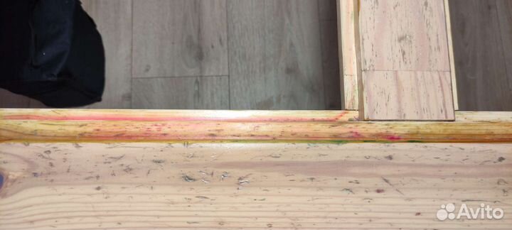 Стол IKEA flisat и два детских стула