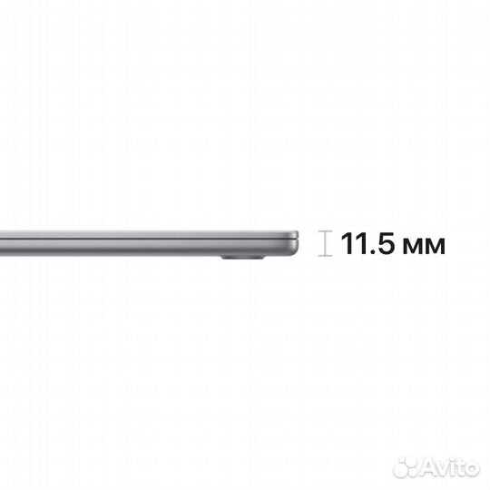 MacBook Air 15 M3 8/256Gb Space Gray/Магазин/Новый