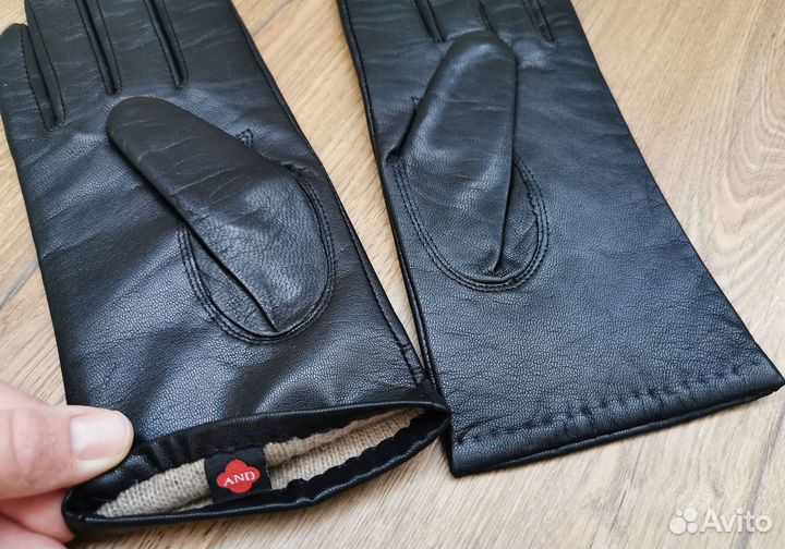 Перчатки кожаные