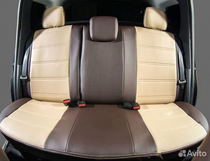 Чехлы из экокожи для Renault Sandero 2 c 2014