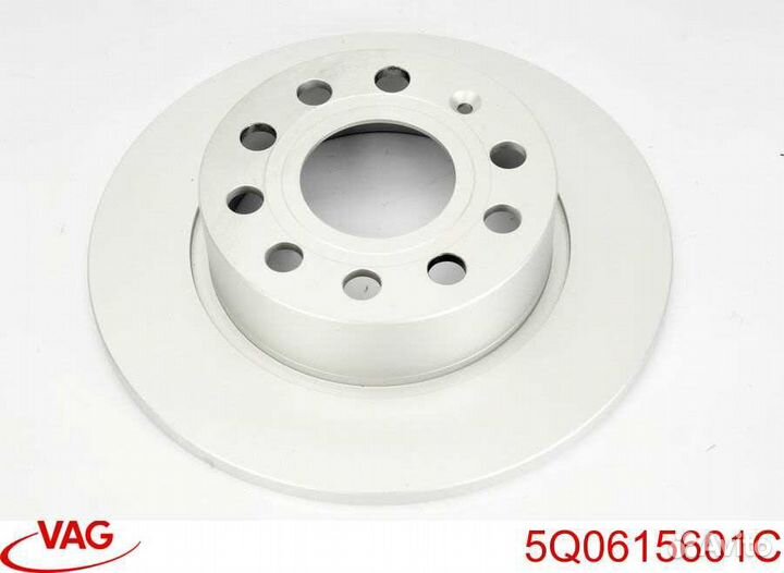 Диск тормозной задний VAG