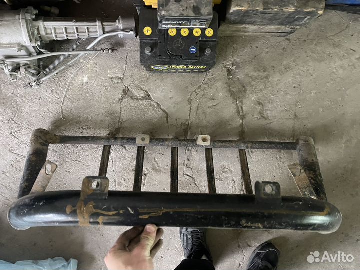 Кенгурятник на chevrolet ниву