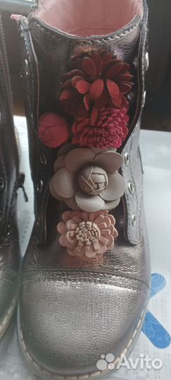 Ботинки демисезонные для девочки kapika 28