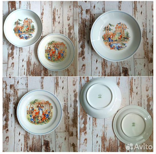 Детская посуда, наборы, тарелки