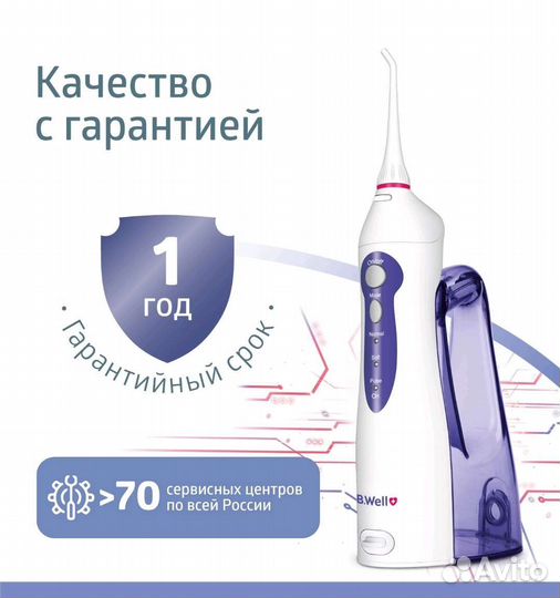 Ирригатор портативный B.Well WI-911 330 мл