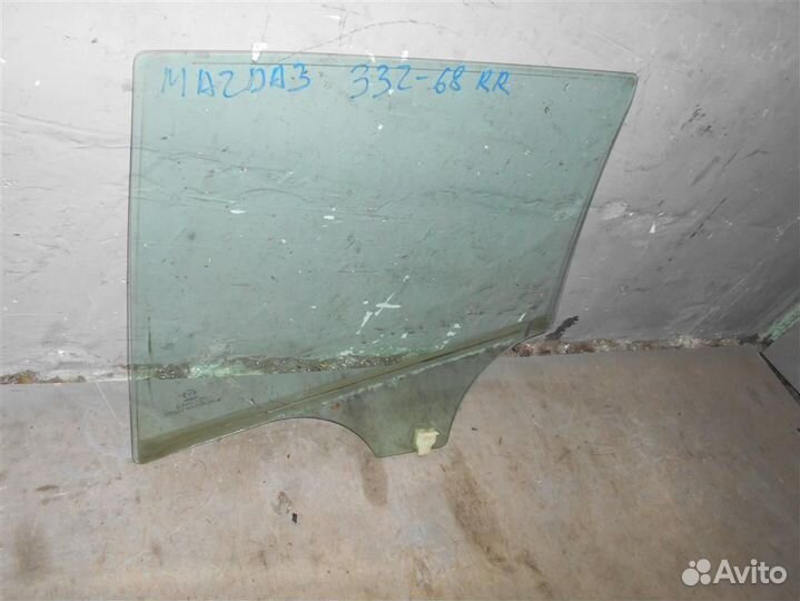 Стекло двери задней правой от Mazda Mazda 3 (BL)