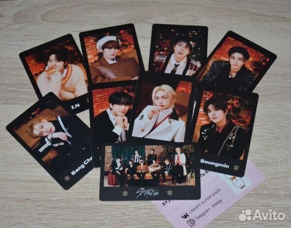 Поларойды Stray Kids - Xmas, Japan