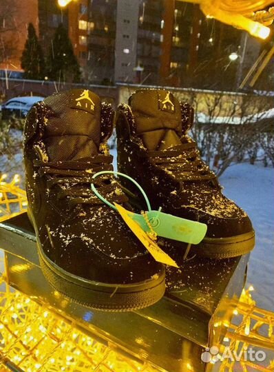 Кроссовки Nike Air Jordan тёплые (Арт.91471)