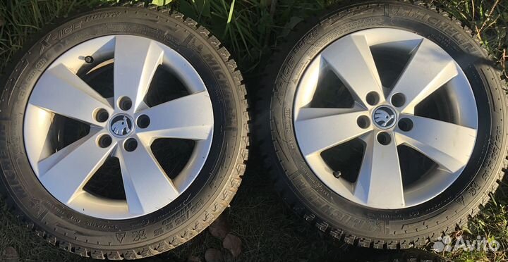 Колеса зима Skoda Rapid 5x100 195/55 R15