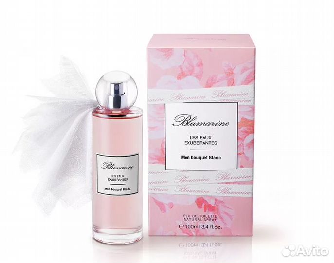 Туалетная вода blumarine MON bouquet blanc 100 мл