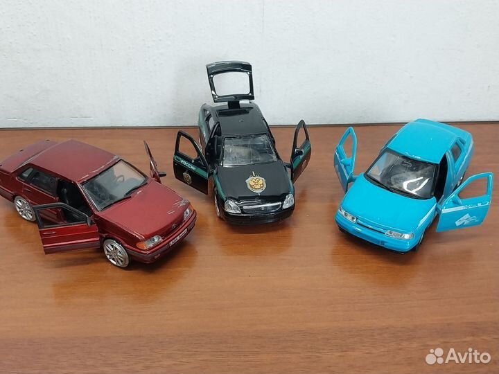 Масштабные модели LADA (Granta, Vesta, Priora)