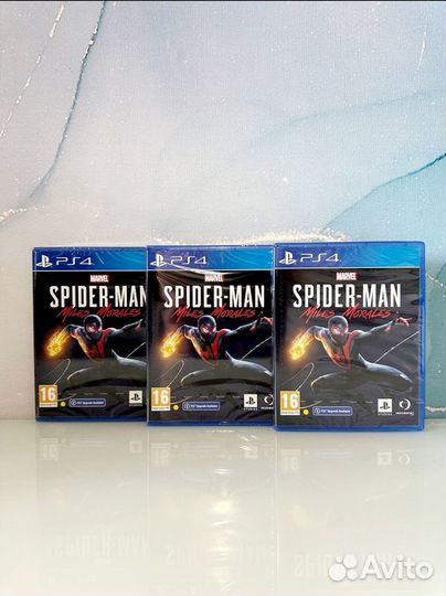 Spider man Miles Morales ps4 (новый)