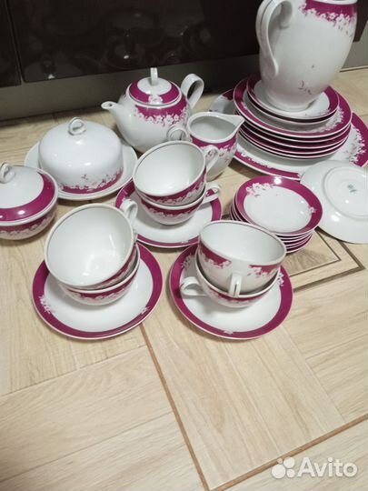 Чайный сервиз гдр,Кольцид