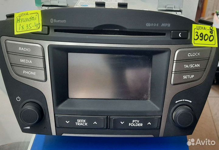 Автомагнитола на hyundai x35,40