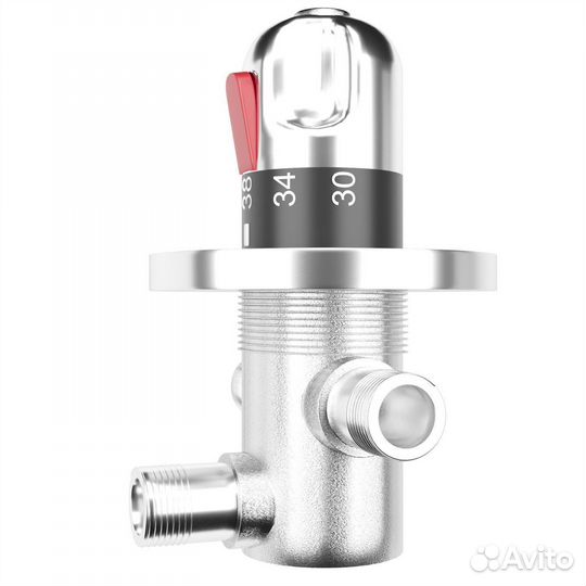 Термостатический смеситель хром