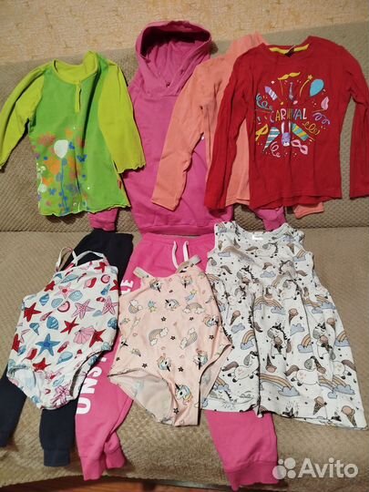 Пакет вещей на девочку