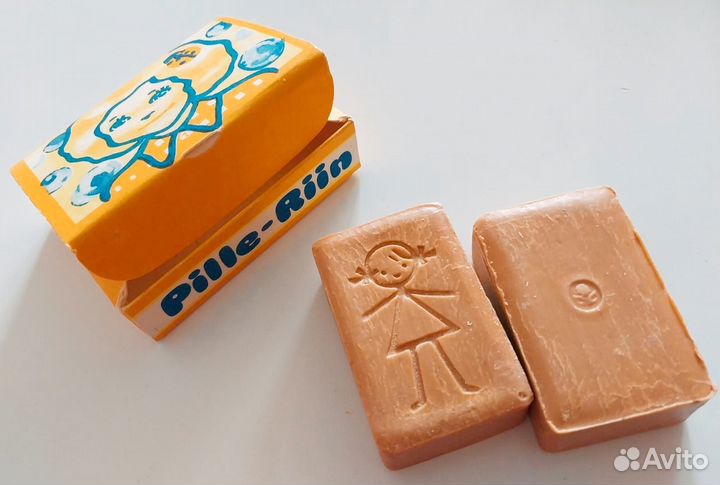Винтажное детское мыло Pille-Riin/Пилле Рийн