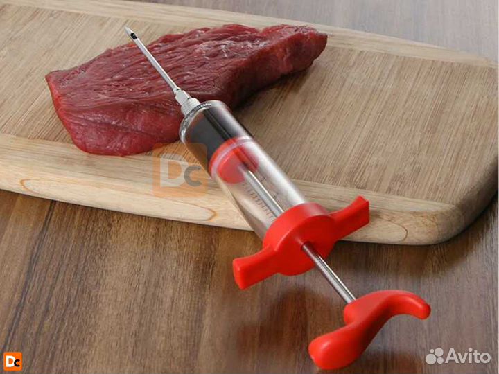 Шприц пластиковый для мясного маринада (прочный)