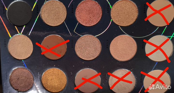 Тени для век. Zoeva nude spectrum