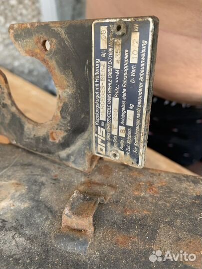 Фаркоп быстросемный oris