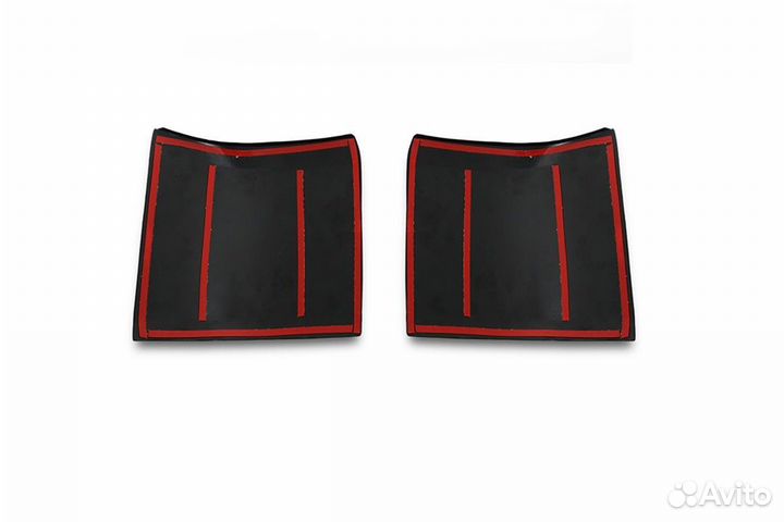 Накладки под задние фонари Volkswagen T6 / T6.1