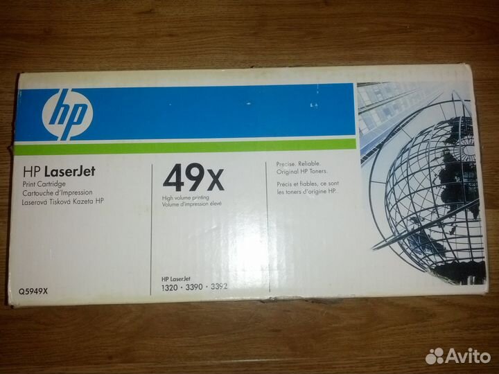 Новый оригинальный картридж HP LaserJet q5949x 49x