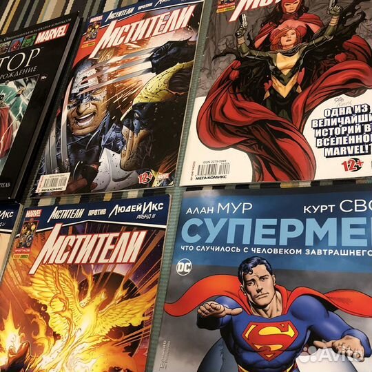 Комиксы Marvel и Dc