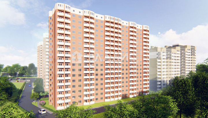 2-к. квартира, 59,6 м², 14/17 эт.