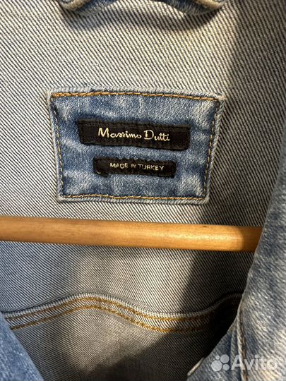 Джинсовая куртка massimo dutti