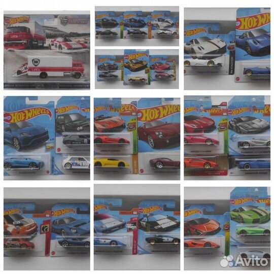 Hot Wheels подборка итальянцев