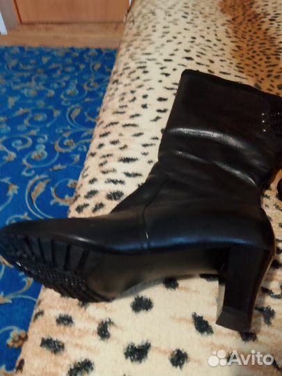 Сапоги женские, натуральная кожа зимние