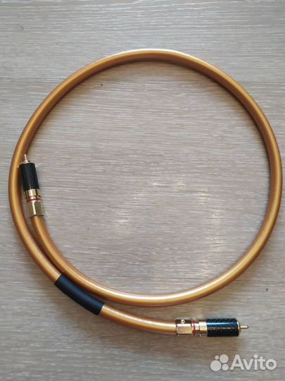 Коаксиальный цанговый кабель belden 1м для цап DAC