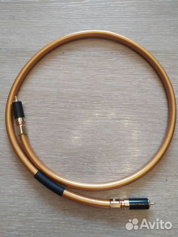 Коаксиальный цанговый кабель belden 1м для цап DAC