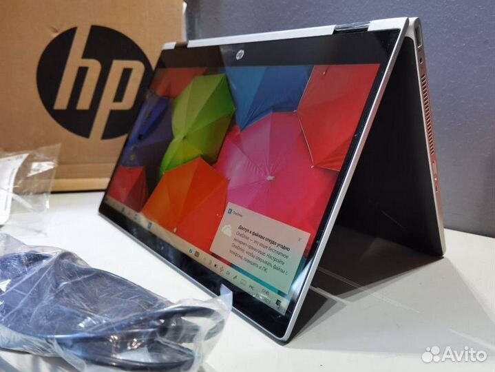 Сенсорный Ультрабук Hp Core I3 + Ssd Трансформер