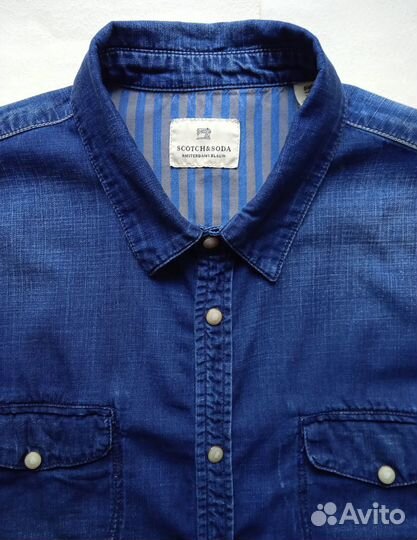 Джинсовая рубашка Scotch & Soda XL