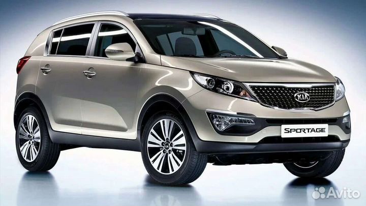 Стëкла фар KIA Sportage 3 дорест. 2010 - 2014 г.в