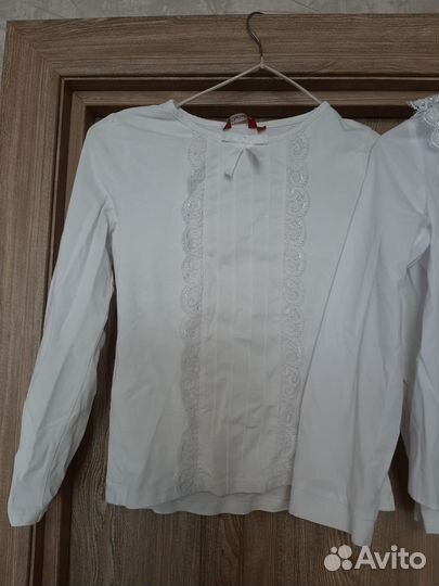 Белые рубашки для школы 7-10 лет