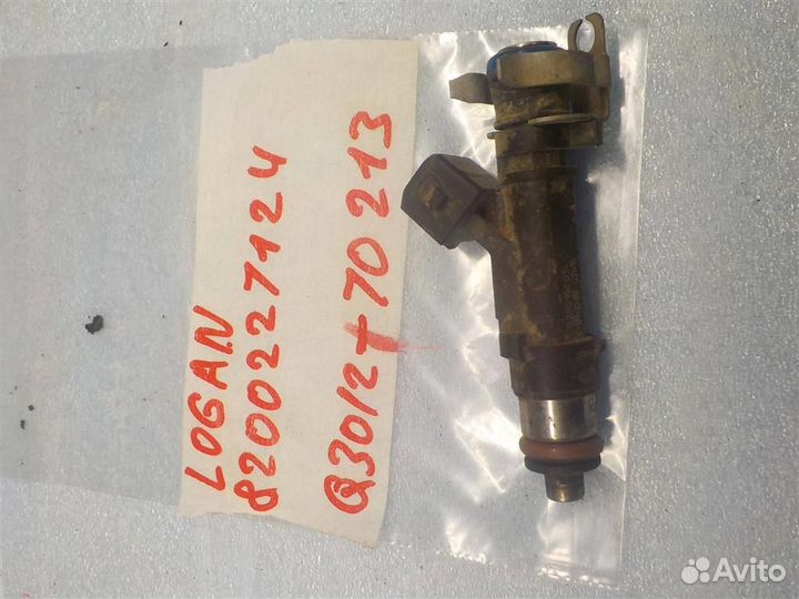 Форсунка инжекторная электрическая Renault Logan