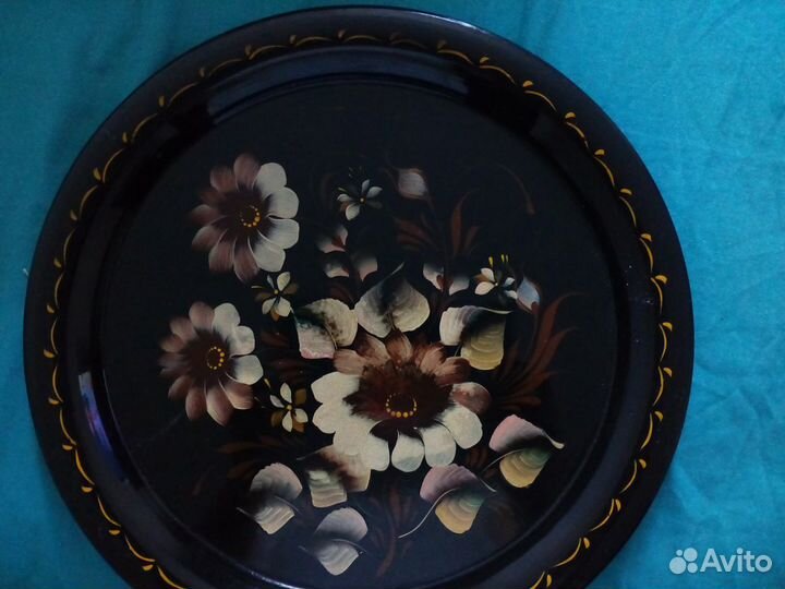 Чеканка и поднос