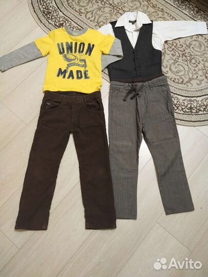 Вещи пакетом для мальчика 3-5 лет Zara kids и др