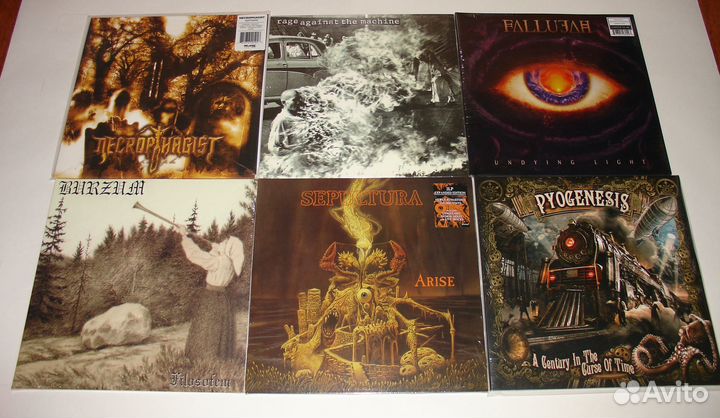 Eric clapton / madonna / vildhjarta /Fleshless Lp