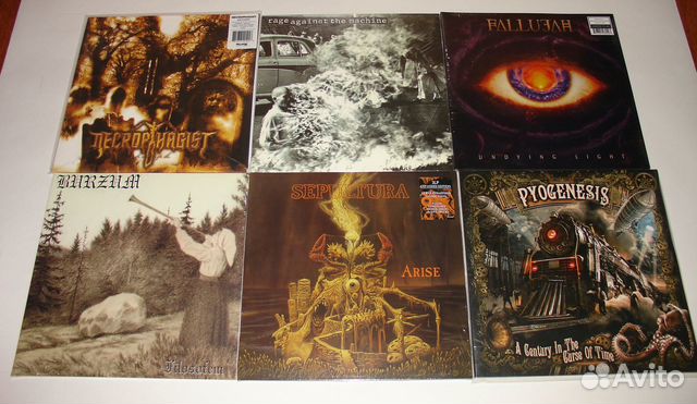 Eric clapton / madonna / vildhjarta /Fleshless Lp