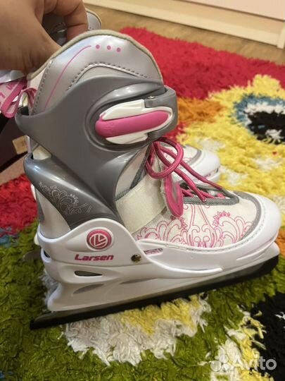 Коньки фигурные детские раздвижные