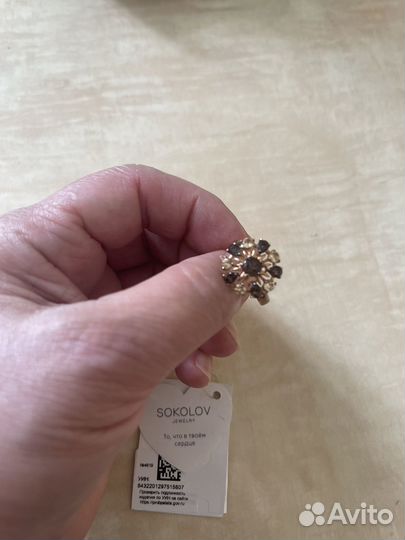Серебряное кольцо женское