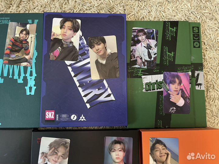 Альбомы kpop stray kids/enhypen/txt/bts