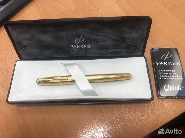 Перьевая ручка Parker sonnet France q.1 (золото)