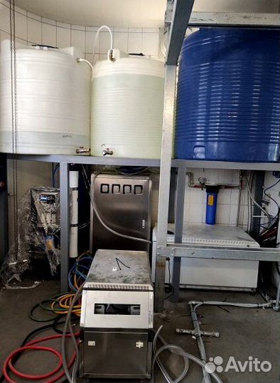 Система очистки воды для автомоек