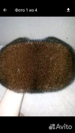 Шапка норковая